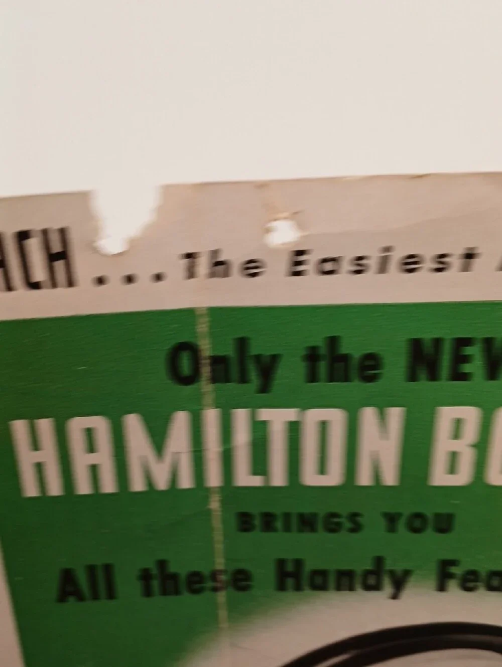 1948 Hamilton Beach Food Mixer Instruction & Recipes Booklet